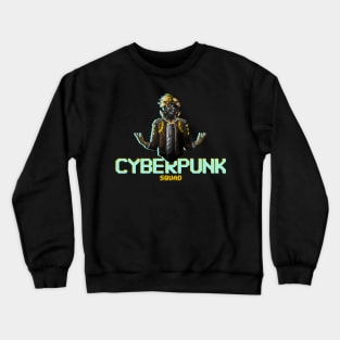 Cyberpunk Future Is Here 2077 Crewneck Sweatshirt